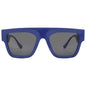 Versace Browline Sunglasses – Bluette/Dark Grey (VE4430U)