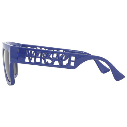 Versace Browline Sunglasses – Bluette/Dark Grey (VE4430U)
