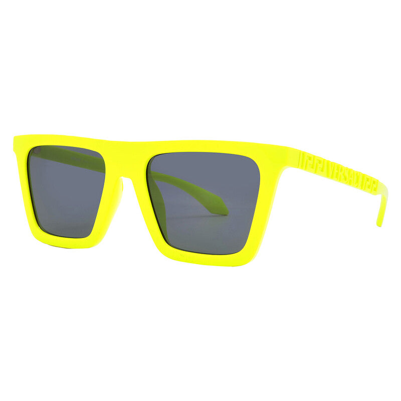 Versace Browline Sunglasses – Tropical Full Yellow/Dark Grey (VE4468U)