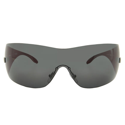 Versace Shield Sunglasses – Gunmetal/Grey (VE2054)