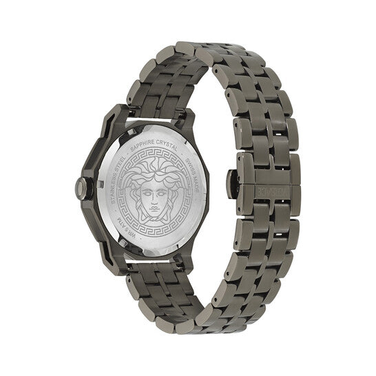 Versace Quartz Grey Dial Men's Watch
