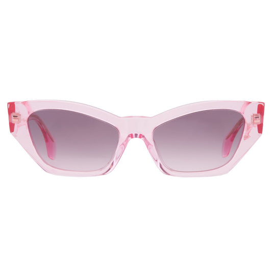 Versace Cat Eye Sunglasses – Transparent Rose/Rose Gradient (VE4488U)