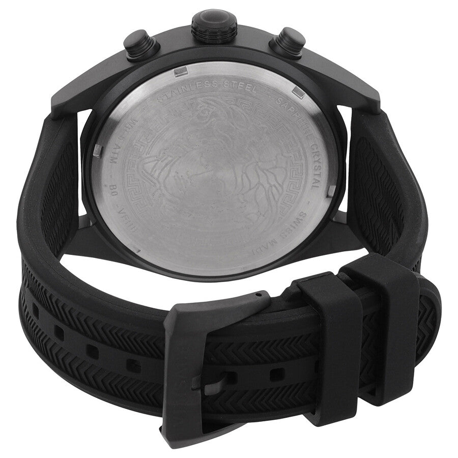 Versace Quartz Black Dial Men's Watch